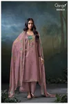 Ezria 5056 By Ganga Cotton Satin Printed Dress Material